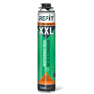 Монтажная пена REFIT XXL профессиональная всесезонная