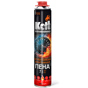 Монтажная пена KOLT огнестойкая профессиональная всесезонная